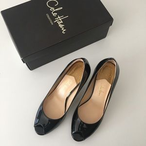 Cole Haan | Carma OT Black Patent Pumps